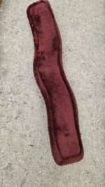 hand tooled elather roper cinch western girth frleece cinch heavy duty roper fleece cinch for western hrose (5)