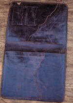 leather cowhide binder western notebook cover horse paper folder western cowhide hair on portfolio business professional office stuff western (9)