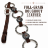 metal ring breast coll silver ring bridle western horse tack ranch hand headstall silver rose (6)