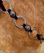 metal ring breast collar western breast collar concho breast collar metal ring headstall western bridle with rings (10)