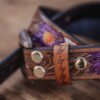 Leather Belt - Prairie Bloom Western Belt - view 8