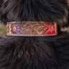 Prairie Bloom Dog Collar - Leather Dog Collar - view 8