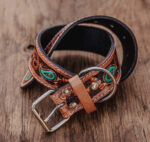 western dog collar sunflower dog collars leather dog collars (17)