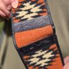 Cayenne Leather Wallet - Western Saddle Blanket Wallet - view 2