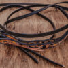 western horse tack romel reins leather bridle western headstall split reins weaver leather (6)