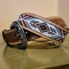 Western Beaded Belt - Leather Belt - Desert Diamond - view 6