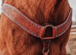 western bridle leather headstall for horses western horse tack ranch hand (33)