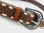 Ranch Hand HEadstall Leather Bridle Western BRidle browband one ear (13)