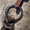 Twisted Iron - Silver Sage Metal Ring Browband Headstall - view 2