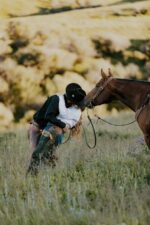 chocolate roughout leather basketweave headstall western bvridle white buckstitch horse tack weaver leather (6)