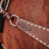 Wrangler Roughout Breast Collar - White Buckstitch - view 7