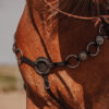 Twisted Iron - Black Iron - Metal Ring Breast Collar - view 3