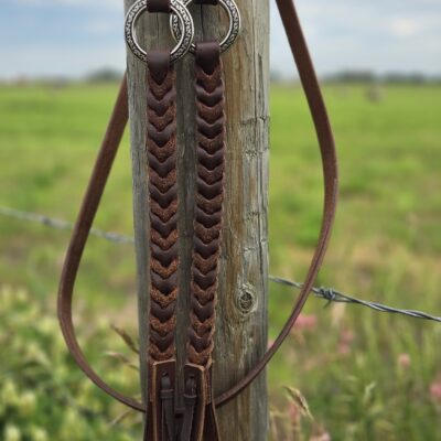 Silver Metal Ring Reins - Twisted Iron - view 7
