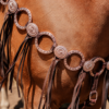 Twisted Iron - Argentina Gold Metal Ring Breast Collar