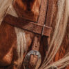 apache red beaded browband headstall western bridle ranch hand horse tack red beaded bridle breast collar (8)