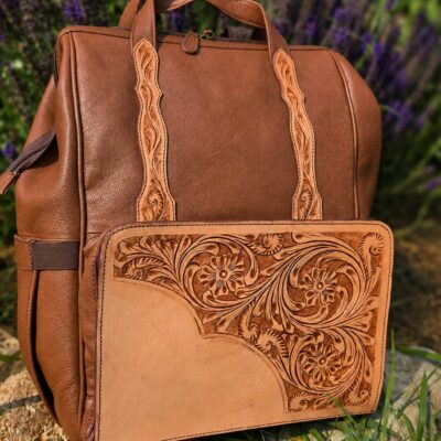 western duffel bags, leather backpack diapeg bag western bags ranch hand (7)