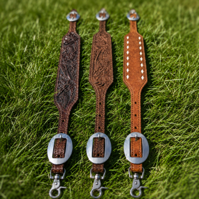 wither straps leather breast collar wither straps ranch hand leather straps (6)