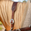 wither straps leather breast collar wither straps ranch hand leather straps (9)